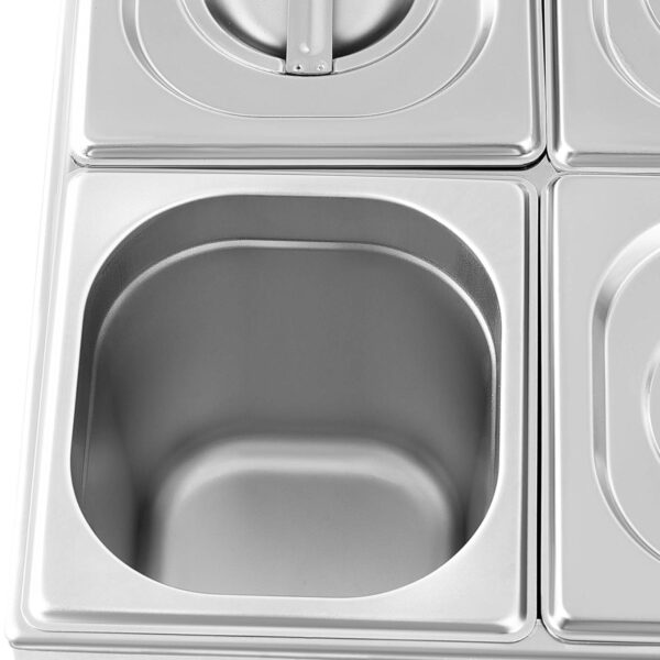 Bemar podgrzewacz do potraw bufet grzewczy 6 x GN 1/6 600 W 3 10012620 3