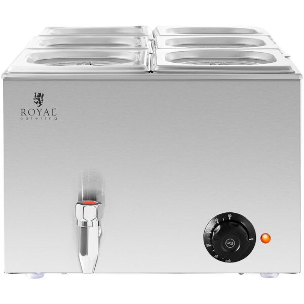 Bemar podgrzewacz do potraw bufet grzewczy 6 x GN 1/6 600 W 5 10012620 5