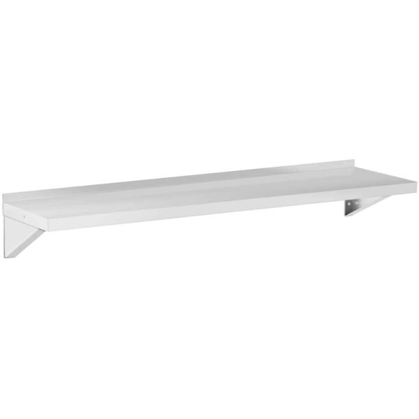 Półka ścienna wisząca kuchenna ze stali do 80 kg 150 x 40 cm 1 10012687 1