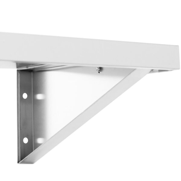Półka ścienna wisząca kuchenna ze stali do 80 kg 150 x 40 cm 3 10012687 3