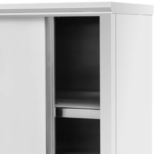 Szafa gastronomiczna magazynowa ze stali nierdzewnej drzwi suwane 200 kg 120 x 50 x 180 cm 11 Szafa gastronomiczna magazynowa ze stali nierdzewnej drzwi suwane 200 kg 120 x 50 x 180 cm - obrazek 5