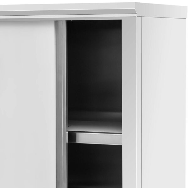 Szafa gastronomiczna magazynowa ze stali nierdzewnej drzwi suwane 200 kg 120 x 50 x 180 cm 4 10012698 4