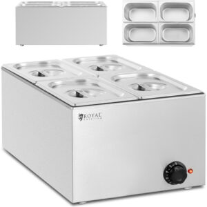 Bemar podgrzewacz elektryczny 4 x GN 1/4 640 W 7 Bemar podgrzewacz elektryczny 4 x GN 1/4 640 W - obrazek 1