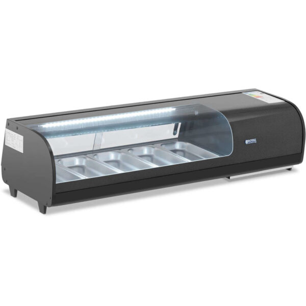 Witryna nadstawa chłodnicza do sushi z oświetleniem LED 5 x GN 1/3 1 10012867 1