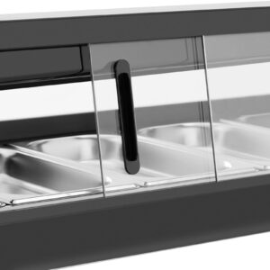 Witryna nadstawa chłodnicza do sushi z oświetleniem LED 5 x GN 1/3 7 Witryna nadstawa chłodnicza do sushi z oświetleniem LED 5 x GN 1/3 - obrazek 4