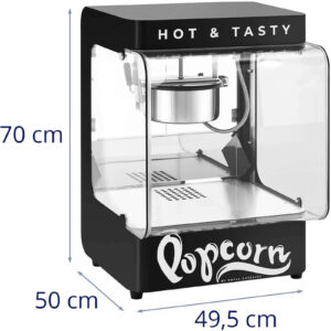 Maszyna urządzenie do prażenia popcornu 4-5 kg/h 1.2 l czarna 15 Maszyna urządzenie do prażenia popcornu 4-5 kg/h 1.2 l czarna - obrazek 5