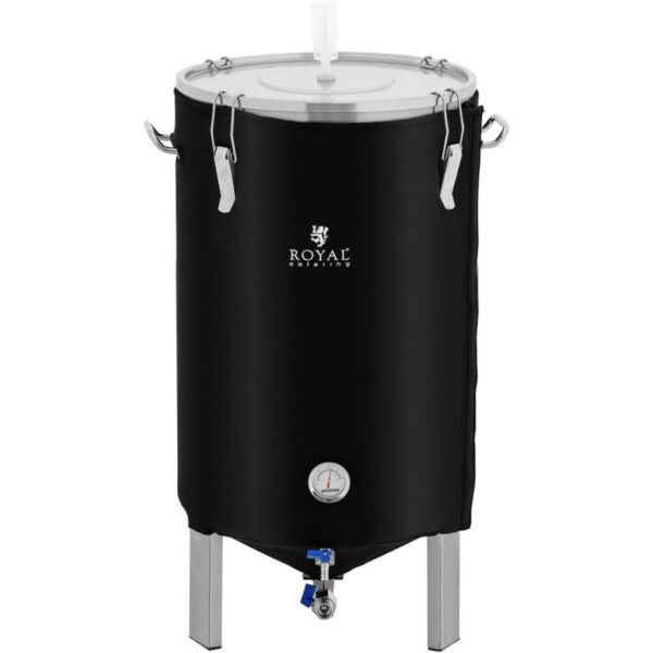 Pojemnik kocioł fermentacyjny fermentator do piwa wina z izolacją 0-40C 70 l 3 10012891 4