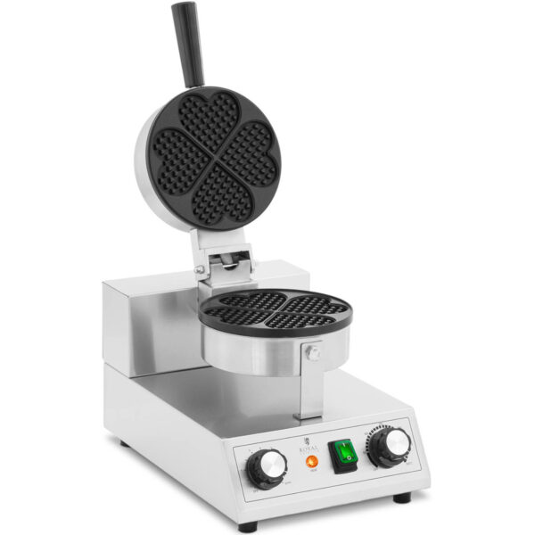 Gofrownica urządzenie do gofrów kształt serca śr. 180 mm 1000 W 1 10012900 1
