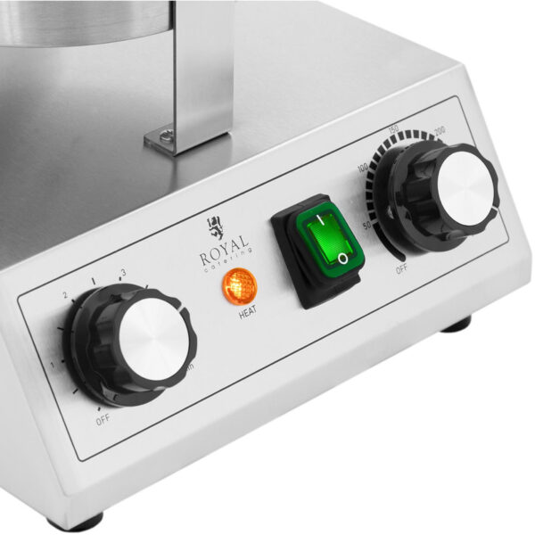 Gofrownica urządzenie do gofrów kształt serca śr. 180 mm 1000 W 2 10012900 2