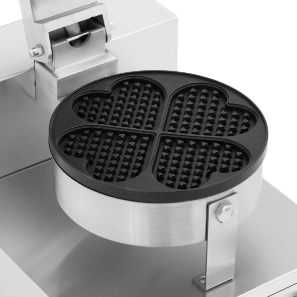 Gofrownica urządzenie do gofrów kształt serca śr. 180 mm 1000 W 3 10012900 3