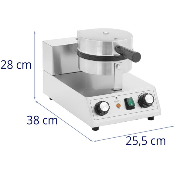 Gofrownica urządzenie do gofrów kształt serca śr. 180 mm 1000 W 7 10012900 7