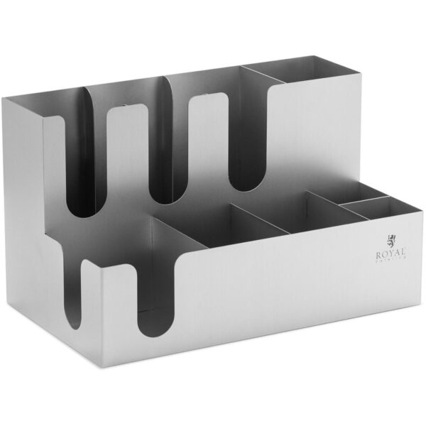 Stojak organizer na kubki wieczka mieszadełka cukier do kawy 1 10012910 1