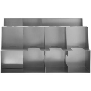 Stojak organizer na kubki wieczka mieszadełka cukier do kawy - 11 przegródek 9 Stojak organizer na kubki wieczka mieszadełka cukier do kawy - 11 przegródek - obrazek 4