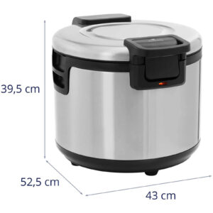 Podgrzewacz urządzenie do podgrzewania ryżu elektryczne 26 l 110 W 13 Podgrzewacz urządzenie do podgrzewania ryżu elektryczne 26 l 110 W - obrazek 7