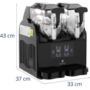 Granitor maszyna do napojów slush sorbetów podwójna 380 W 2 x 3 l 11 Granitor maszyna do napojów slush sorbetów podwójna 380 W 2 x 3 l - obrazek 6