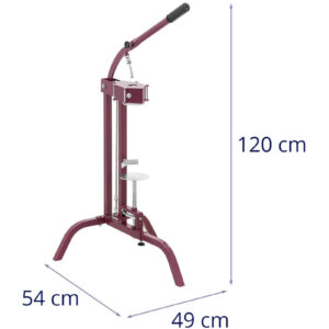 Korkownica stojąca podłogowa do butelek wina 375 ml 750 ml 1.5 l 13 Korkownica stojąca podłogowa do butelek wina 375 ml 750 ml 1.5 l - obrazek 7