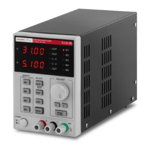 Zasilacz laboratoryjny z funkcją pamięci 0-30VDC 0-5A S-LS-30 5 Zasilacz laboratoryjny z funkcją pamięci 0-30VDC 0-5A S-LS-30 - obrazek 1