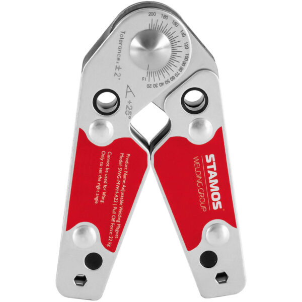 Kątownik uchwyt spawalniczy magnetyczny kąt 20-200 do 22 kg 3 10021296 3
