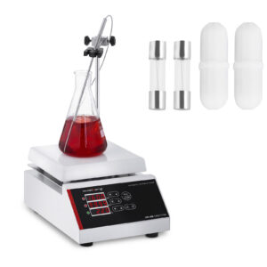 Mieszadło magnetyczne laboratoryjne 220deg C timer + mieszadełka 5 Mieszadło magnetyczne laboratoryjne 220deg C timer + mieszadełka - obrazek 1