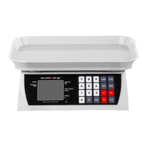 Waga spożywcza sklepowa licząca z pamięcią i funkcją liczenia sztuk SBS-PW-301CA 30kg / 1g 8 Waga spożywcza sklepowa licząca z pamięcią i funkcją liczenia sztuk SBS-PW-301CA 30kg / 1g - obrazek 4