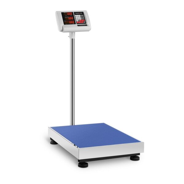 Waga platformowa magazynowa licząca 45x60cm zasilacz + akumulator 300kg / 50g 1 10030331 1