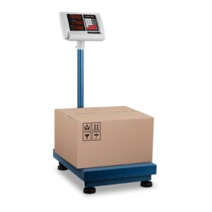 Waga platformowa magazynowa licząca składana 40x50cm zasilacz + akumulator 300kg / 50g 10 Waga platformowa magazynowa licząca składana 40x50cm zasilacz + akumulator 300kg / 50g - obrazek 2