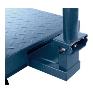 Waga platformowa magazynowa licząca składana 40x50cm zasilacz + akumulator 300kg / 50g 14 Waga platformowa magazynowa licząca składana 40x50cm zasilacz + akumulator 300kg / 50g - obrazek 6