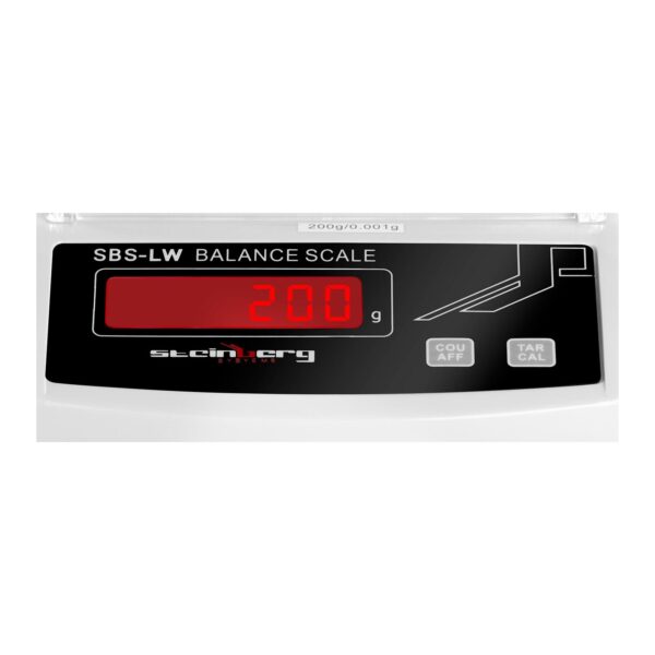 Waga laboratoryjna precyzyjna ze szklaną osłoną wyświetlaczem LED 200g / 0.001g 3 10030338 4
