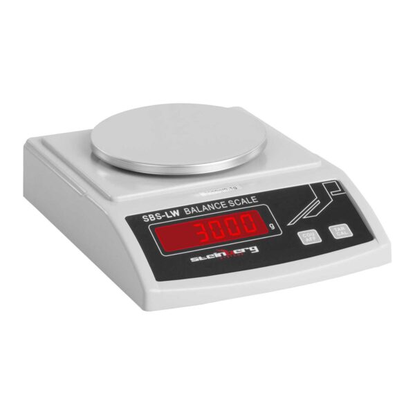 Waga laboratoryjna precyzyjna z wyświetlaczem LED 3000g / 0.1g 2 10030340 waga laboratoryjna precyzyjna z wyswietlaczem led 3000g 01g hurtownia sklep cena
