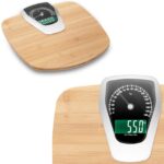 10030356 waga lazienkowa analogowo elektroniczna bambus kg lb do 180 kg hurtownia sklep dystrybutor