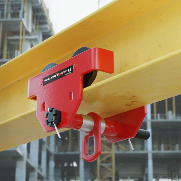 Wózek suwnicowy belkowy podwieszany 1000kg 1T 4 10030424 4