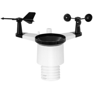 Bezprzewodowa stacja meteorologiczna pogodowa solarna LCD WiFi 100m 12 Bezprzewodowa stacja meteorologiczna pogodowa solarna LCD WiFi 100m - obrazek 6