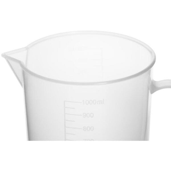 Zlewka laboratoryjna plastikowa z podziałką 1000 ml - 10 szt. 2 10030482 2