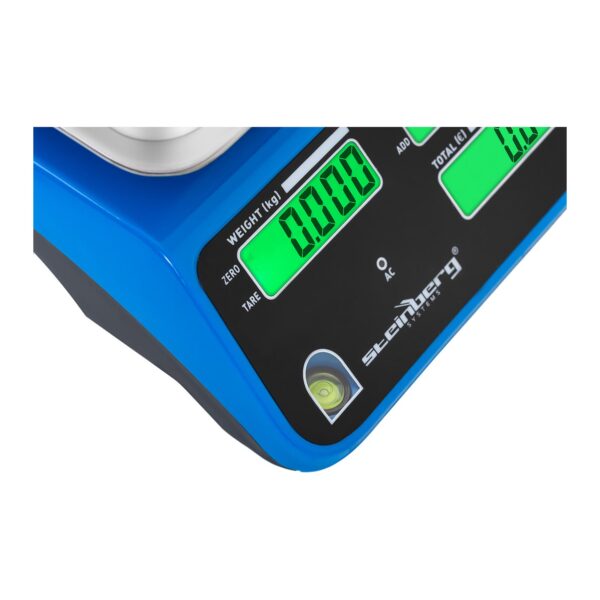 Waga sklepowa kontrolna LCD 34 x 24 cm 40 kg / 2 g niebieska 5 10030522 5