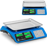 10030522 waga sklepowa kontrolna lcd 34 x 24 cm 40 kg 2 g niebieska ean 4062859983114 hurtownia sklep