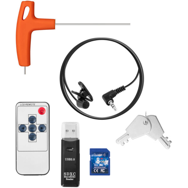 Endoskop kamera diagnostyczna inspekcyjna w walizce 12 LED TFT 7 '' SD 20 m 8 10030558 8