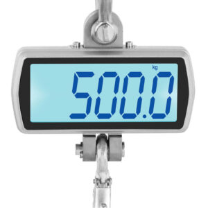 Waga hakowa wisząca magazynowa z pilotem duży wyświetlacz LCD 500 / 0.1 kg 9 Waga hakowa wisząca magazynowa z pilotem duży wyświetlacz LCD 500 / 0.1 kg - obrazek 4