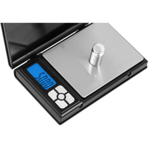 Waga precyzyjna jubilerska kieszonkowa zliczanie sztuk LCD 0.5 kg / 0.01 g 4 Waga precyzyjna jubilerska kieszonkowa zliczanie sztuk LCD 0.5 kg / 0.01 g - obrazek 2