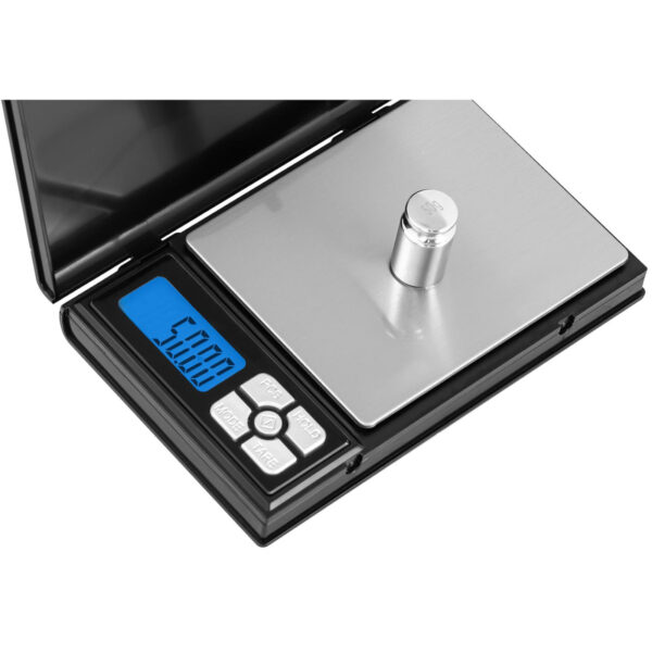 Waga precyzyjna jubilerska kieszonkowa zliczanie sztuk LCD 0.5 kg / 0.01 g 1 10030574 1