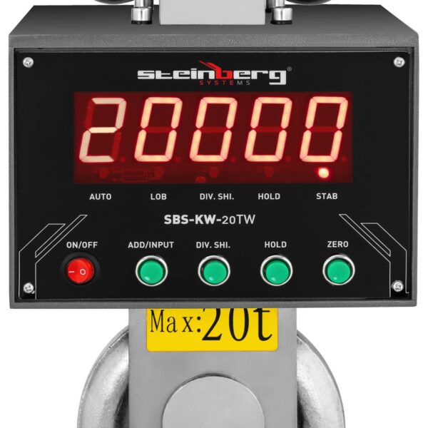 Waga hakowa podwieszana magazynowa z pilotem LED do 20000 kg 2 10030581 2