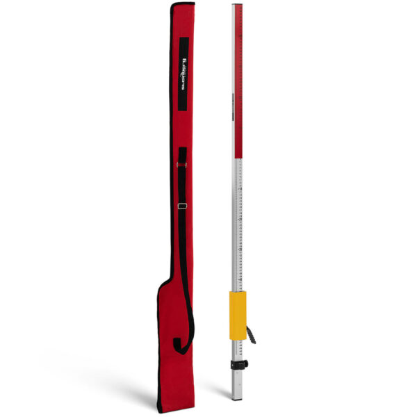 Łata niwelacyjna geodezyjna z aluminium + torba 1.3 - 2.4 m 1 10030596 1