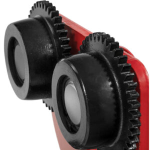 Wózek suwnicowy belkowy ręczny podwieszany z łańcuchem 115-155 mm 5000 kg - obrazek 4
