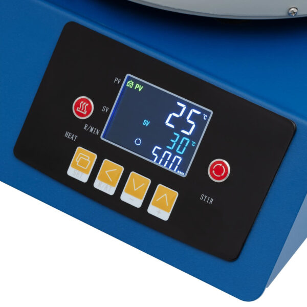 Płaszcz grzewczy laboratoryjny z mieszadłem magnetycznym + statyw 5 l 1800 obr./min 300 C 4 10030666 4
