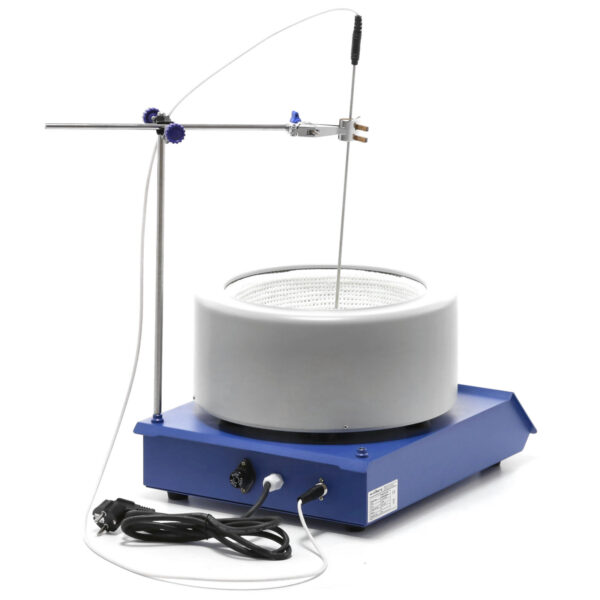 Płaszcz grzewczy laboratoryjny z mieszadłem magnetycznym + statyw 5 l 1800 obr./min 300 C 7 10030666 7