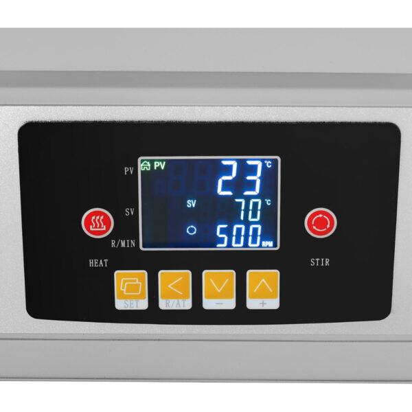 Płaszcz grzewczy laboratoryjny z mieszadłem magnetycznym + statyw 10 l 1800 obr./min 300 C 4 10030670 4