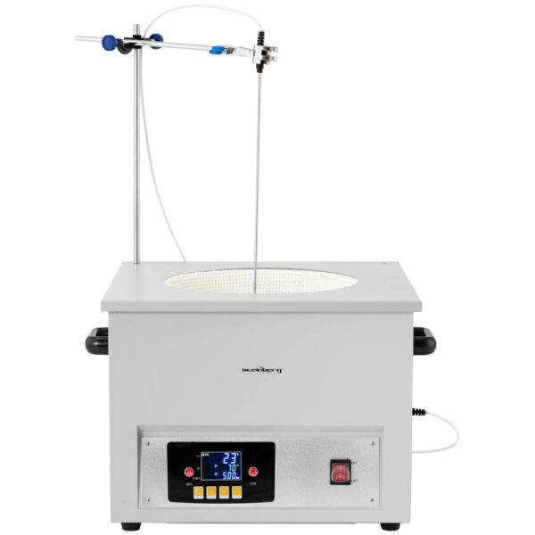 Płaszcz grzewczy laboratoryjny z mieszadłem magnetycznym + statyw 10 l 1800 obr./min 300 C 5 10030670 5