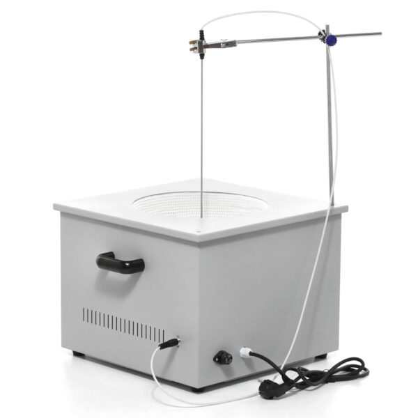 Płaszcz grzewczy laboratoryjny z mieszadłem magnetycznym + statyw 10 l 1800 obr./min 300 C 6 10030670 6