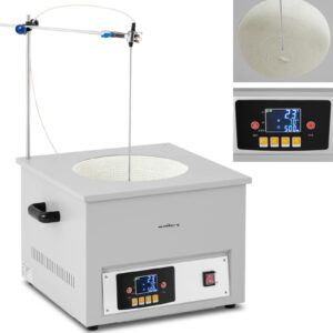 Płaszcz grzewczy laboratoryjny z mieszadłem magnetycznym + statyw 10 l 1800 obr./min 300 C 7 Płaszcz grzewczy laboratoryjny z mieszadłem magnetycznym + statyw 10 l 1800 obr./min 300 C - obrazek 1
