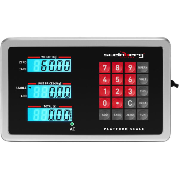 Waga platformowa bezprzewodowa WiFi 60 kg / 0,01 g 2 10030708 2