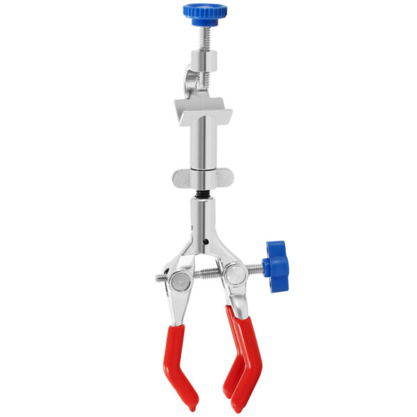 Łapa laboratoryjna do kolb chłodnic 3 palce z zaciskiem 200 mm 4 10030763 4